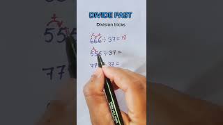Mind-Blowing Division Trick. #mathstricks #mathematics #maths #shorts #knowledge