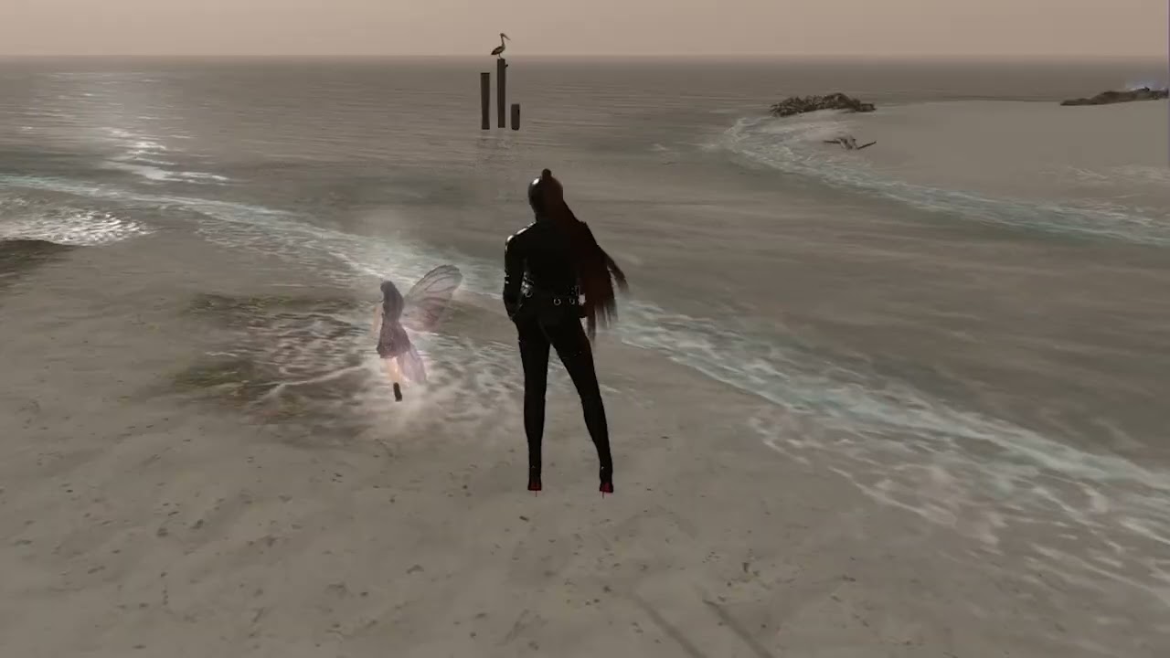 Hand of Shadow – Heart of Light | Second Life Fantasy Machinima✨🖤💡