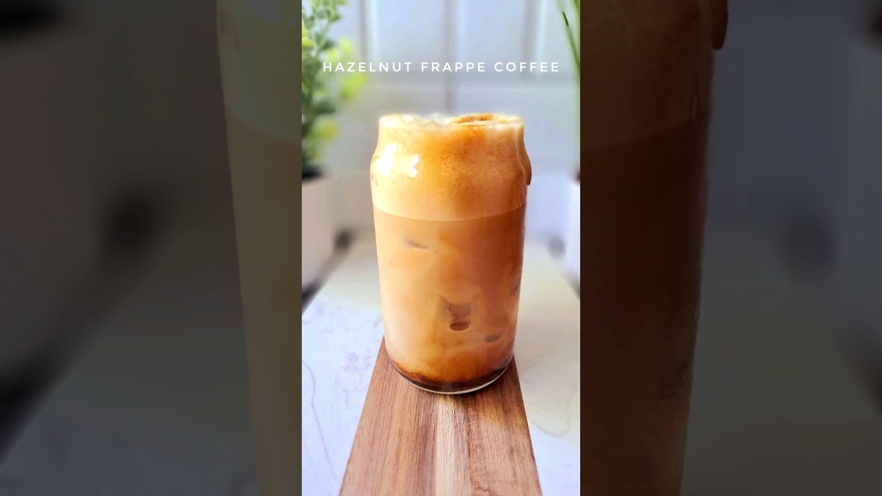 Hazelnut Frappe Coffee! 