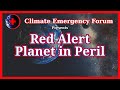 Red alert planet in peril