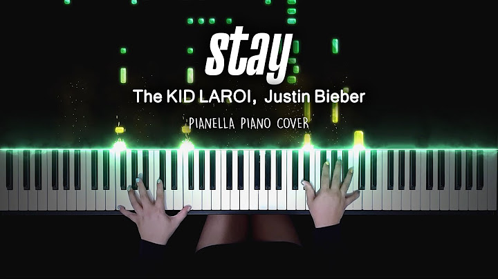 STAY (with Justin Bieber) Piano version - Piano performance video thumbnail