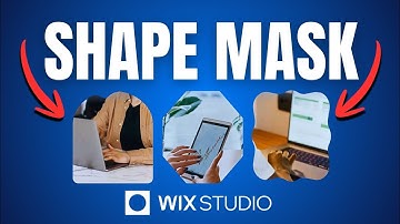 How To Add Shape Mask and Upload SVG File in Wix Studio | Add Shapes to Images in Wix Studio