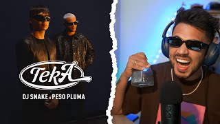 REACCIÓN a DJ Snake, Peso Pluma - Teka  Mi Regalo de Cumple 😎 Resimi