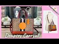 COACH Dempsey Carryall Unboxing And What Fits | Coach Outlet Shop With Me❤️