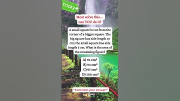 This Area Riddle TRICKS Everyone! 📐 SAT Geometry Puzzle Explained #shorts #math #riddlemathworld