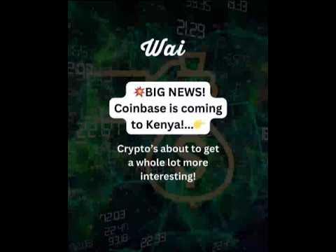 Coinbase in Kenya?🤔 BIG NEWS! - YouTube