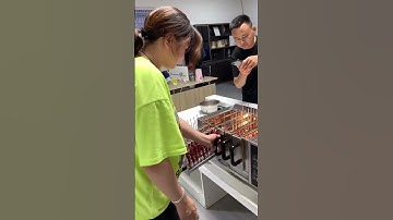 Part 45 The smokeless barbecue machine can grill skewers, as long as it can be skewered,🥰