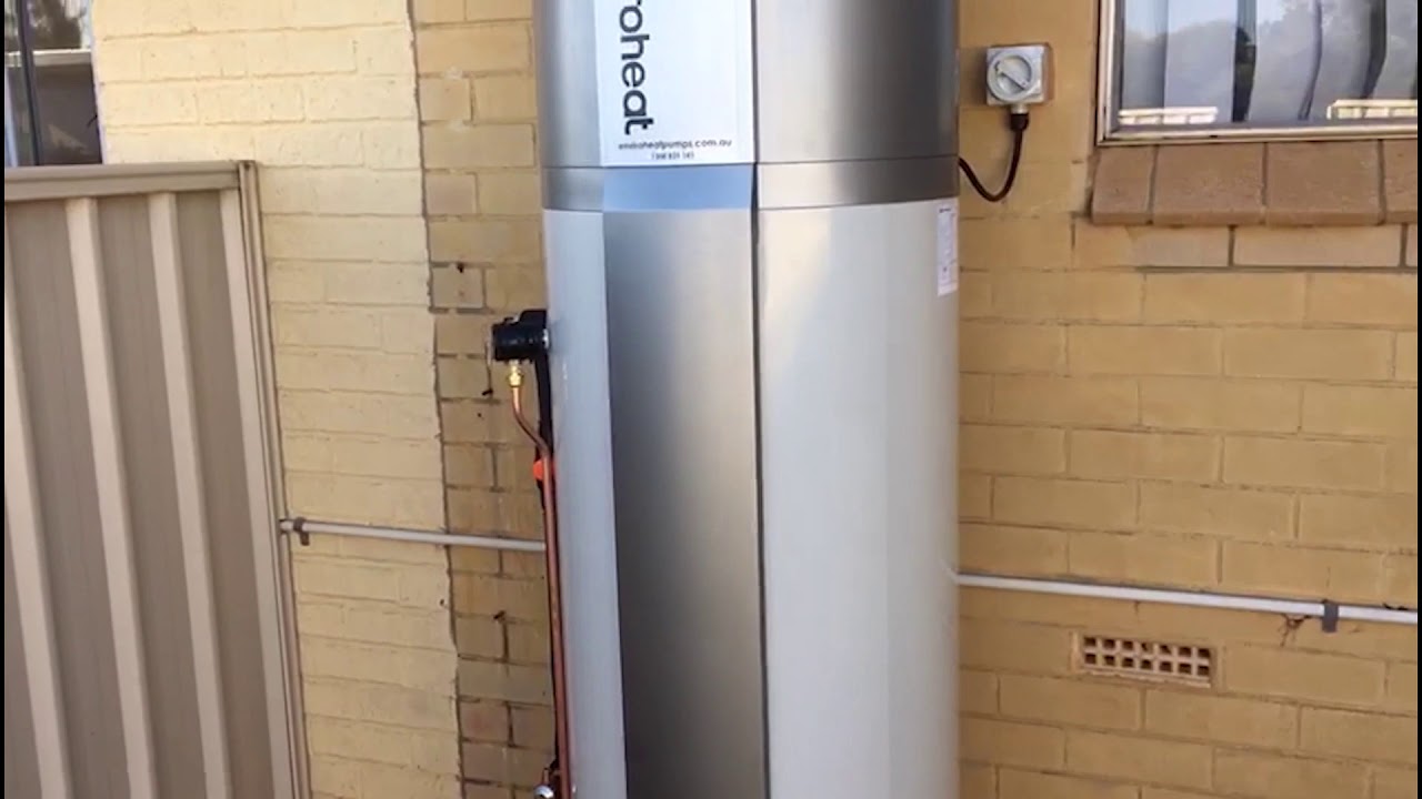 Enviroheat heat pump hot water system installed by Electric Cool