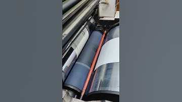 bill book printing A4 saiz with hamda offset machine #offset #machine #offsetprinting