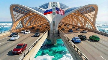 Inside the Impossible $8B Bering Strait Bridge 🇺🇸🇷🇺: USA-Russia Connection is Finally Being Built!