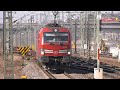 Züge bei der Durchfahrt Bahnhof Untertürkeim