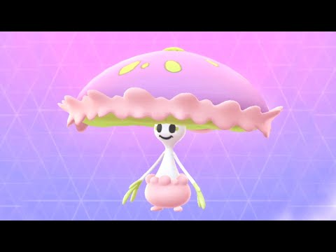 Evolving new Debut Morelull into Shiinotic 😄 (Pokemon go)