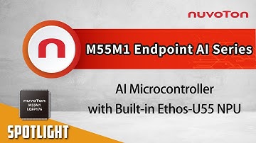 M55M1 Endpoint AI Series - AI Microcontroller with Built-in Ethos-U55 NPU
