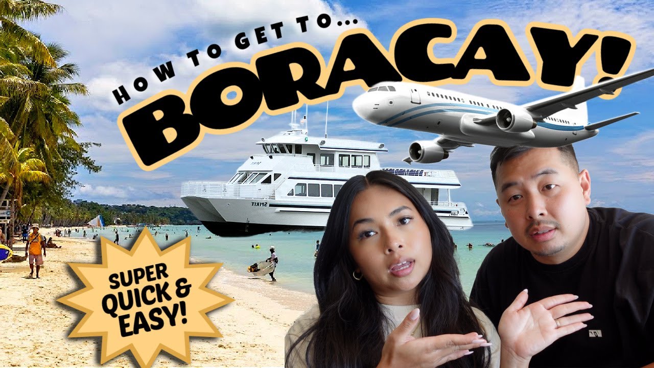 Easy Transfer! Caticlan Airport to Boracay Island 🇵🇭
