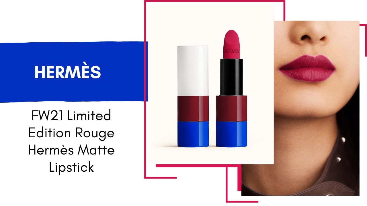 Hermès Fall Winter 2021 Limited Edition Rouge Hermès Matte