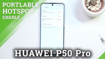HUAWEI P50 Pro Portable Hotspot | How to Share Wi-Fi