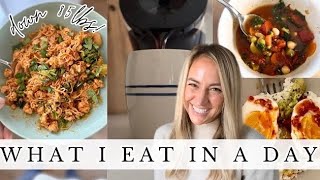 What I Eat in a Day (for Weight loss) + Cozy Homemaking