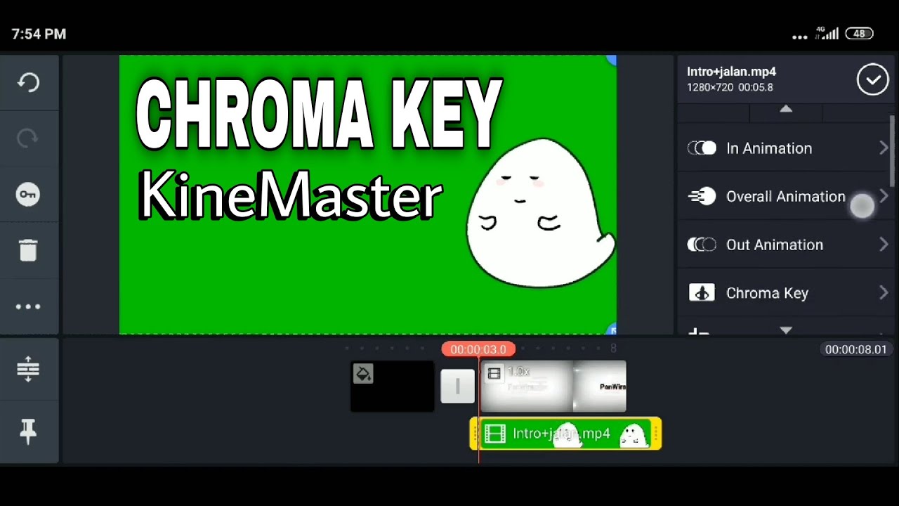 CHROMA KEY KINEMASTER - YouTube