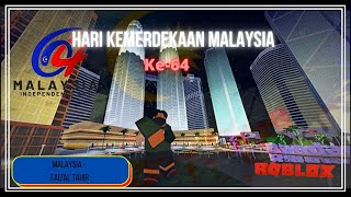 Malaysia - Faizal Tahir | Sempena Hari Kemerdekaan Malaysia 64 [MV] (Roblox Malaysia)