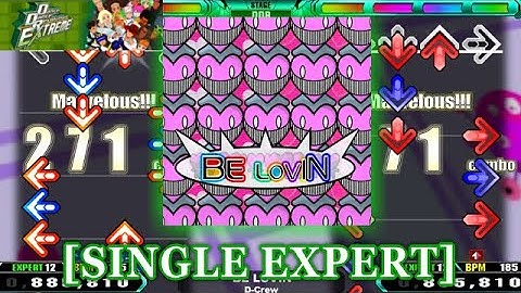 【DDR EXT】 BE LOVIN [SINGLE EXPERT] 譜面確認＋Clap