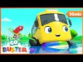 WOW! Buster Goes Fishing | Go Buster! | Bus Cartoons for Kids! | Funny Videos & Songs