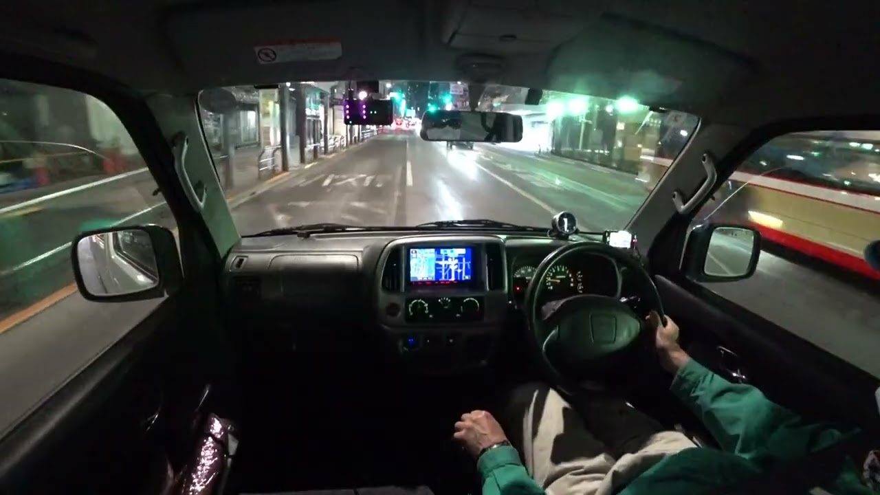 WBCラジオ 市内走行 (6) エブリイワゴンスポーツ