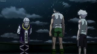 Gon and Killua face Pitou, Knuckle fights Youpi, Flutter escapes Welfin&#39;s pursuit (English Dub)