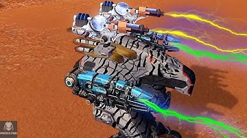 MAX Raven Scourge/Spark Competing In Top-Level Clan Fights | War Robots