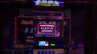 Video Poker Hand-Pay Recorded At The Plaza #2 in Las Vegas #Shorts #LasVegas #VegasConfessions
