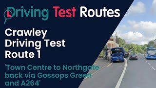 Crawley Driving Test Route 1