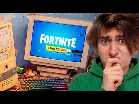 I played Fortnite on THIS...