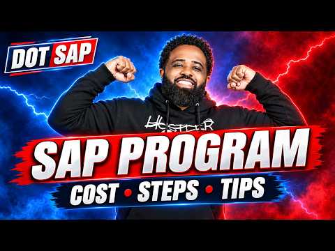What Are the Costs Steps and Success Tips for the FMCSA SAP Program?