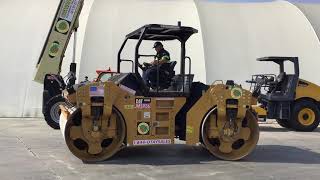 STOCK # 26431 CATERPILLAR CB66 DOUBLE DRUM ROLLER----OTAY MESA SALES----619-671-1020