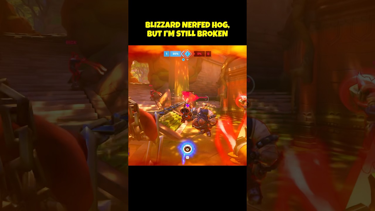 Roadhog hits hard after his rework 