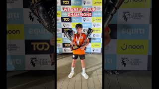 We did it!! YFL Cup Champions!!