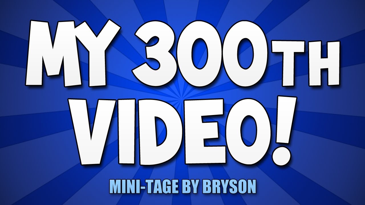 MW3 MINITAGE SPECIAL! 300th Video by Bryson