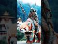 AI-generated journey across countries where locals interact with oversized, vividly colored animals