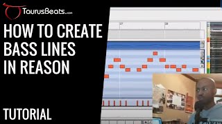 How To Create Bass Lines Reason Tutorial for Beginners | Tuning Tip