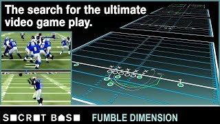 We made the best NFL play ever for the worst NFL team ever | Fumble Dimension