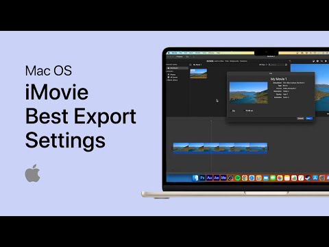 Videó: Az iMovie videók exportálása HD minőségben (képekkel)