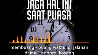 [KHB VIDGRAM] Jaga Hal Ini Saat Puasa! (2019)