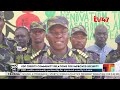 The Kenya Defence Force credits community partnership for improved security in Lamu