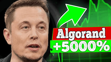 🔥 ELON MUSK : Algorand (ALGO) Will X5000 IN THIS DATE - HERE