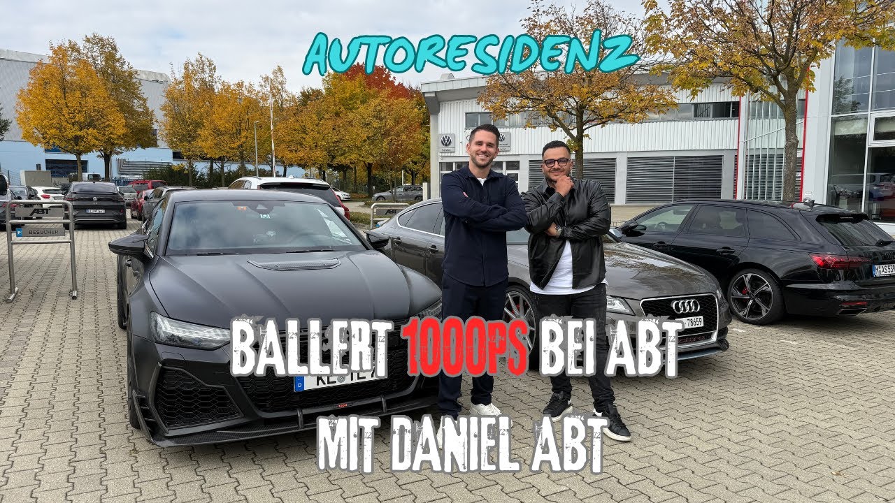 Ich fahre den 1000PS Audi RS7 LE mit Daniel Abt 