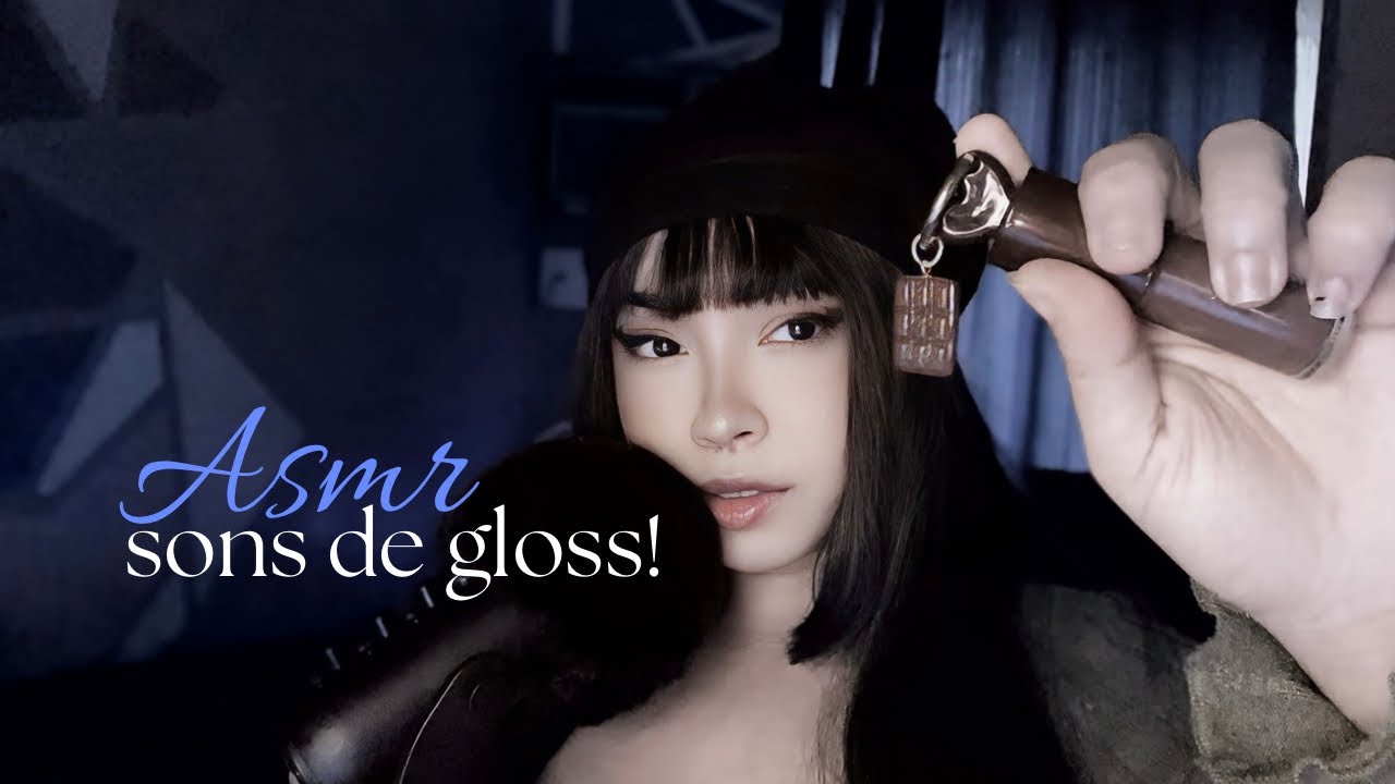 ASMR Sons de Gloss & Mouth Sounds Relaxantes | Noirlyn ASMR #asmr 