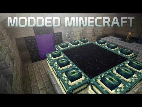 Modded Minecraft Ep 14: Portail Linked !
