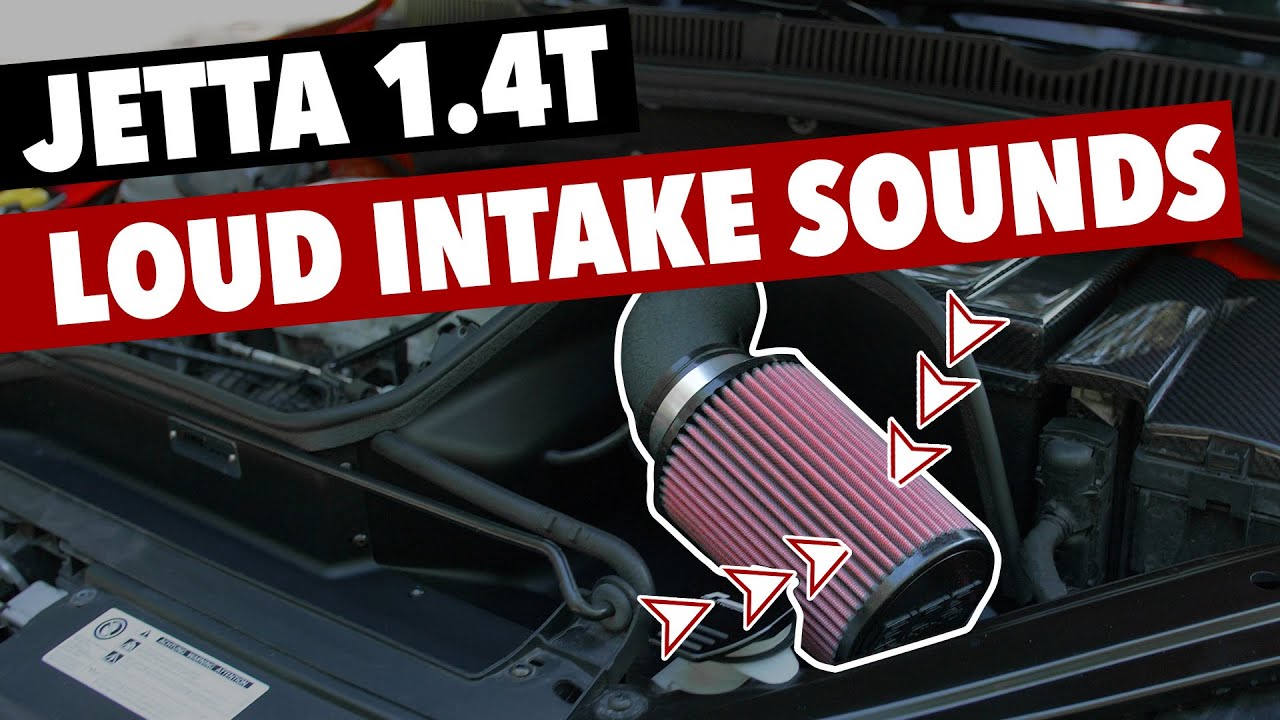 MK7 Jetta 1.4T LuftTechnik Intake System Sounds ECS Tuning YouTube