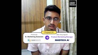 Product Marketing Course Review - Young Urban Project - Prajwal