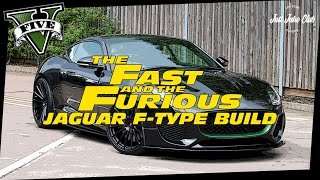 FATE OF THE FURIOUS JAGUAR F-TYPE CUSTOM CAR BUILD TUTORIAL: GTA 5 ONLINE (OCELOT LYNX)