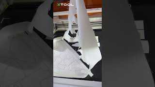 縫製前の「ほつれ止め」をゼロに。xTool M2の熱切断テクノロジー #shorts